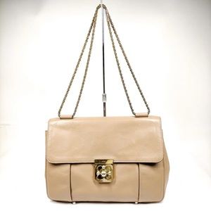 Chloe Crossbody bag  Beige Leather